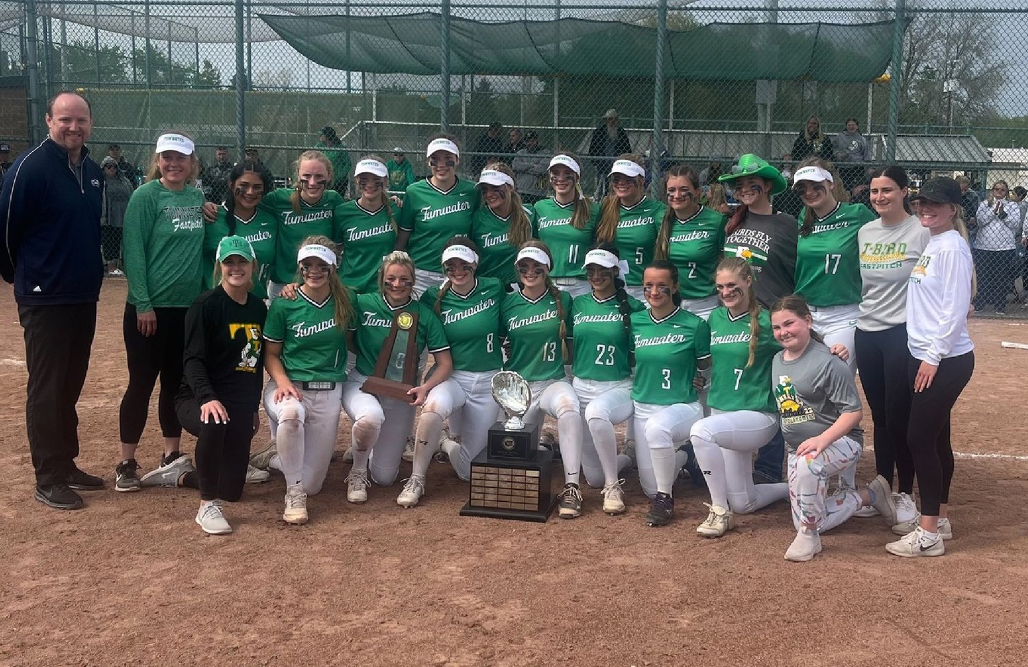 Tumwater's (22-2, 15-1) season ends with the 2A EvCo crown, plus second-place honors in the District 4 tournament. Saturday's state title marked the third in school history.